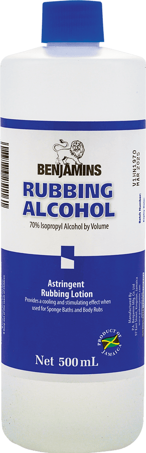 RUBBING ALCOHOL, 500 mL