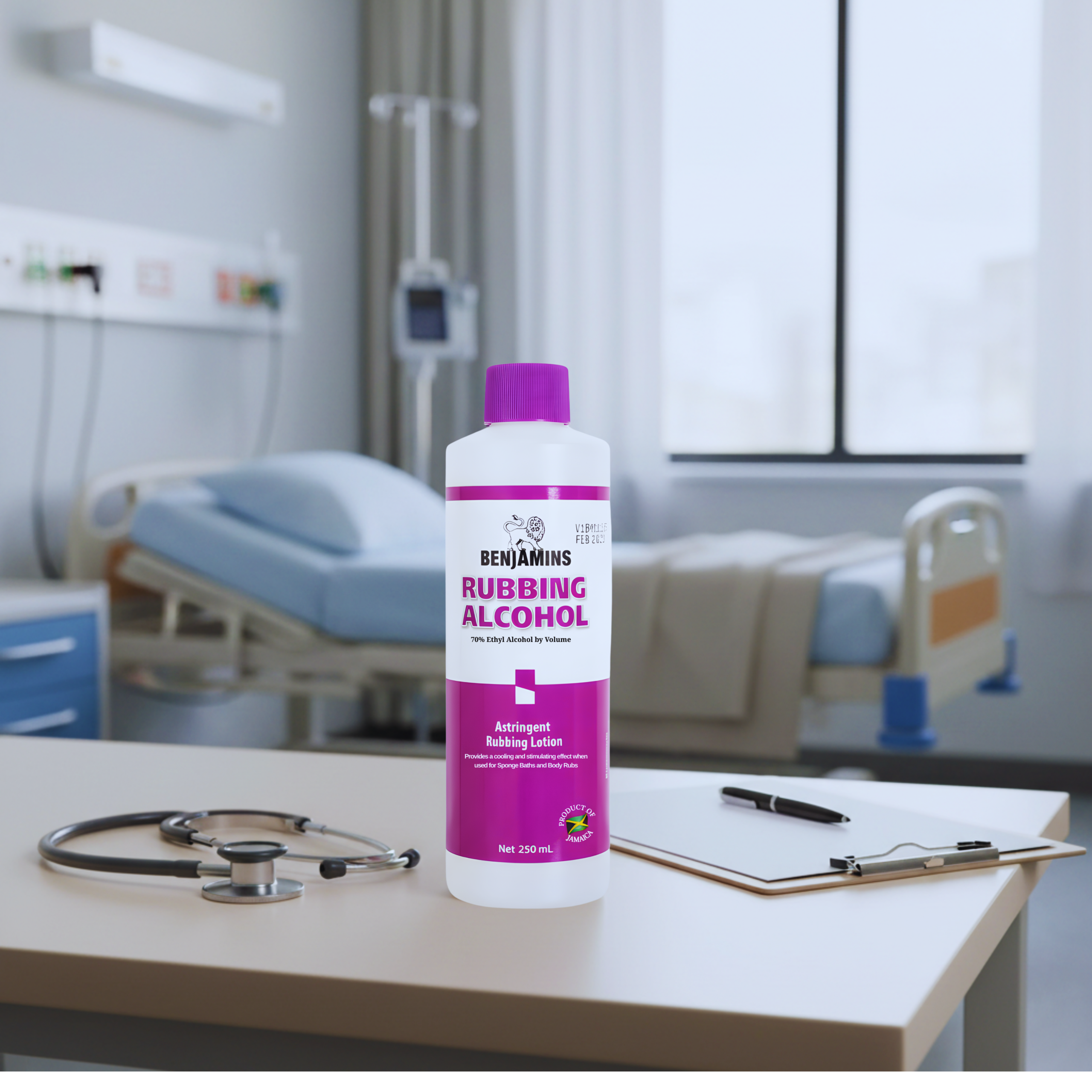 Benjamins Ethyl Rubbing Alcohol